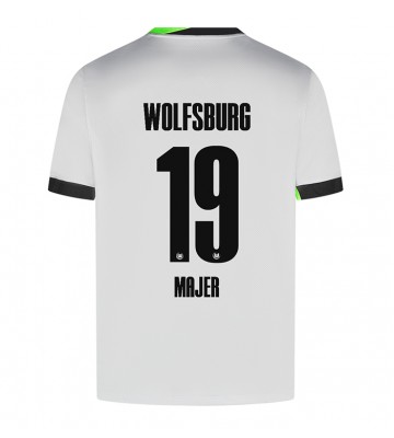 Wolfsburg Lovro Majer #19 Tredje trøje 2024-25 Kort ærmer